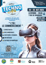 Affiche Techno Arts 2025 actualité