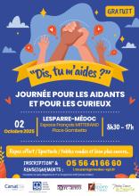 Flyer Journée des aidants octobre 2025