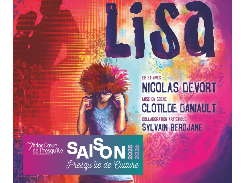 Affiche Lisa théâtre