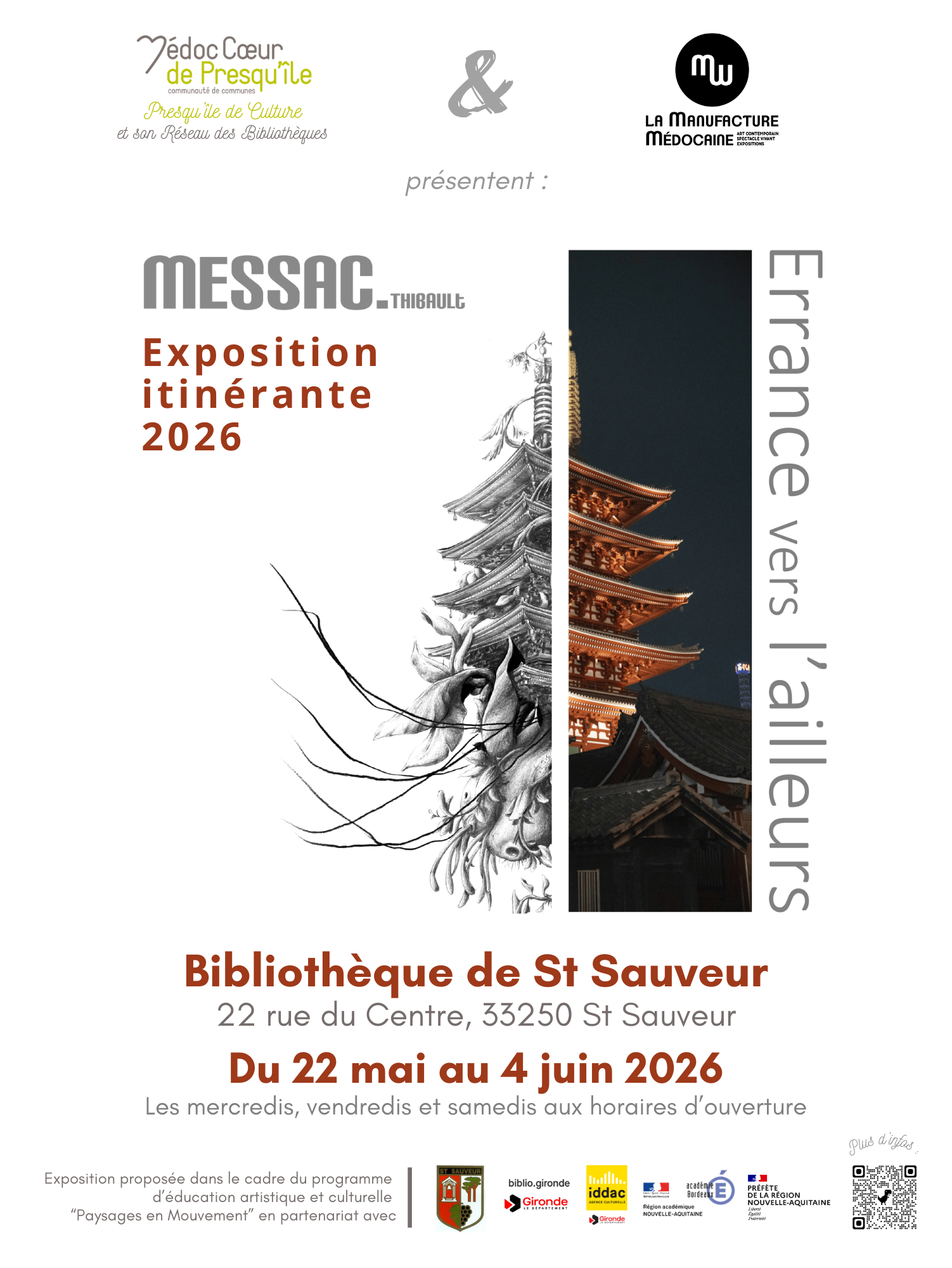Affiche expo St Sauveur 2026