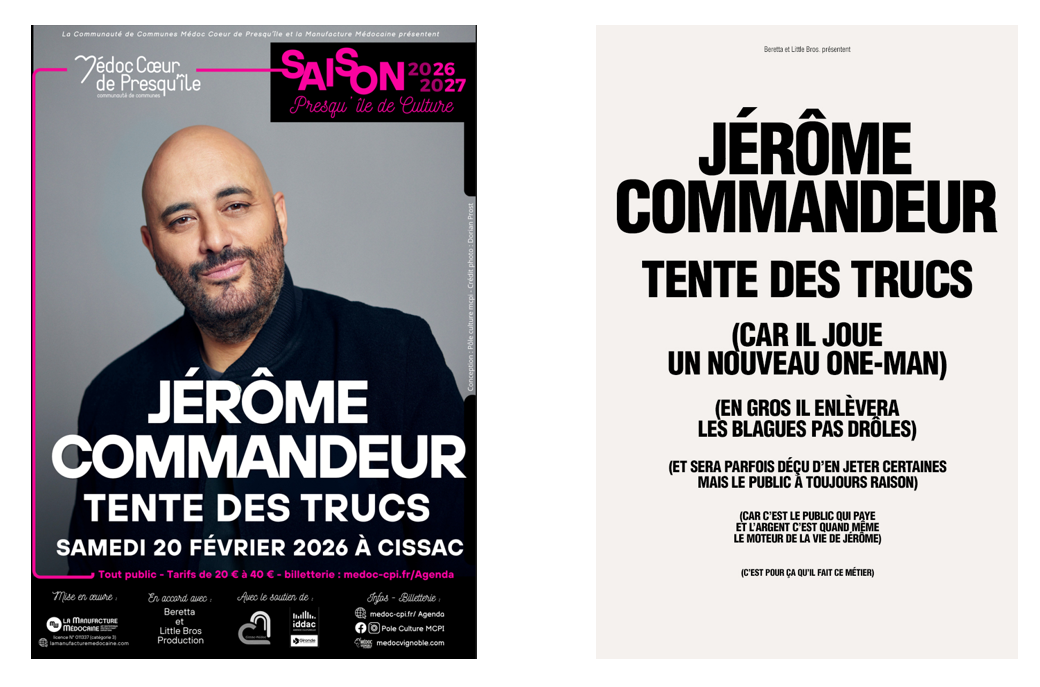 Affiches jérôme Commandeur bis