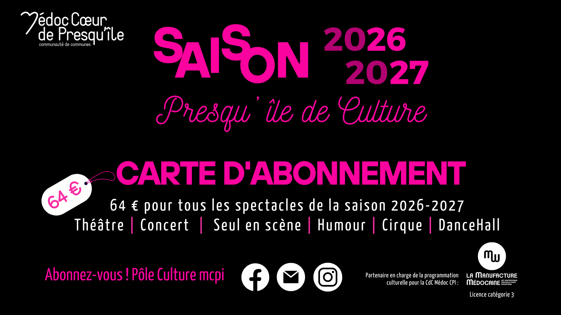 Carte abonnement 2026 2027